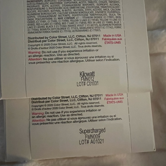 Color street bundle- 2 packs NEW! - Picture 2 of 2